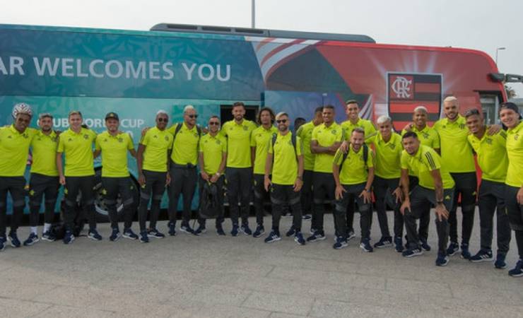 Flamengo chega a Doha e já sabe quem vai enfrentar na semifinal do Mundial