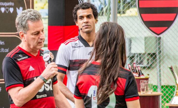 Na ‘Live do Mengão’, Rodolfo Landim destaca o bom momento do Flamengo