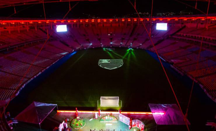 Com a presença de ídolos e muita música, Flamengo realiza grande Live Solidária no Maracanã