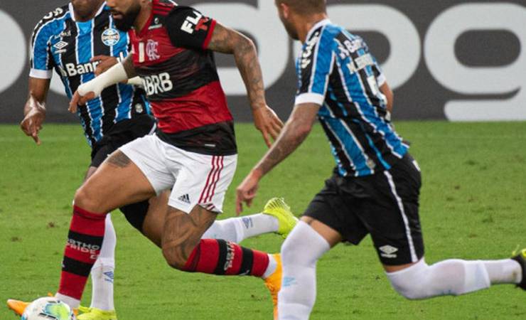 Flamengo empata com o Grêmio por 1 a 1 no Maracanã