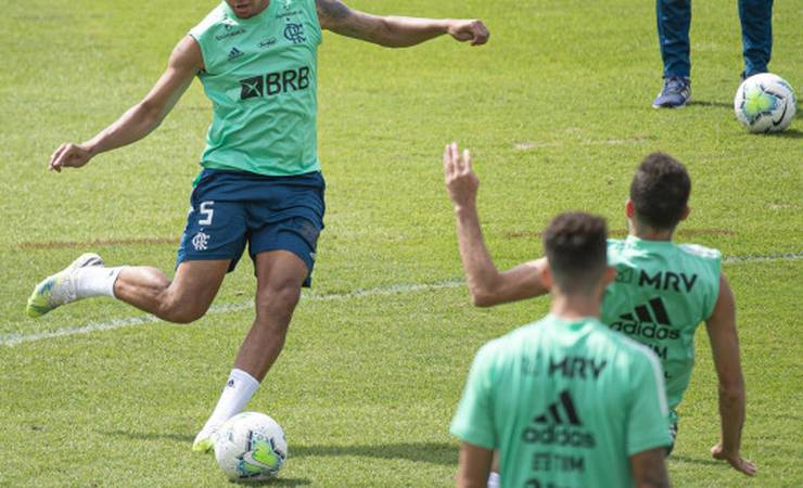 Flamengo encerra preparação para confronto contra o Bahia