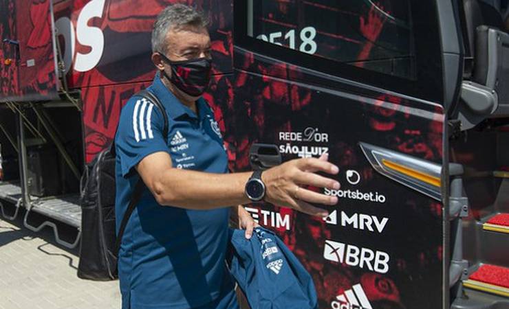 Flamengo finaliza preparação para a partida contra o Ceará