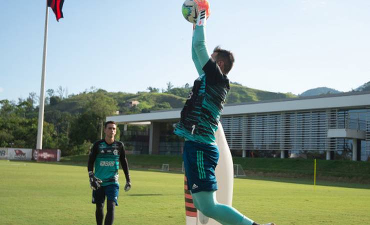 Flamengo finaliza preparação para o confronto contra o Bahia, pelo Brasileirão