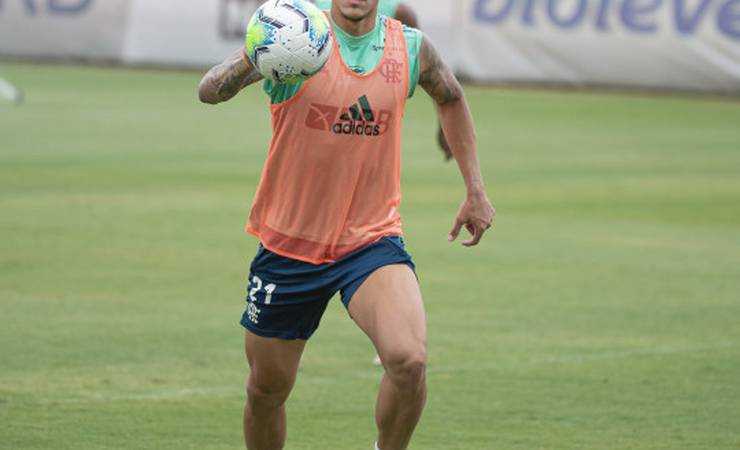Mengão realiza último treino antes da partida contra o RB Bragantino
