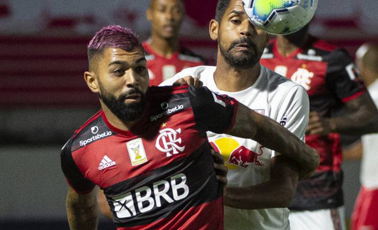 Flamengo fica no empate por 1 a 1 contra o RB Bragantino, pelo Brasileirão