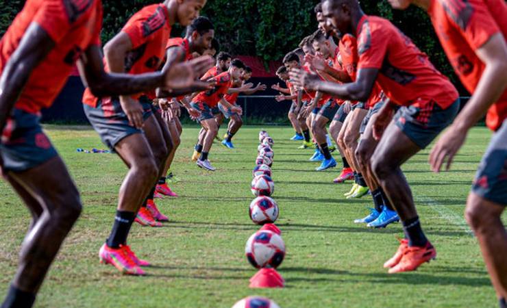 Flamengo encerra a preparação para confronto diante do Resende