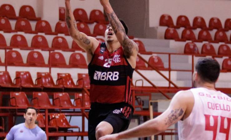 Invicto em 2021, FlaBasquete arranca no último quarto e derrota Caxias do Sul por 77 a 58, pelo NBB