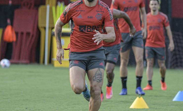 Flamengo se reapresenta e realiza último treino antes do jogo contra o Unión La Calera