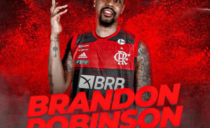 Brandon Robinson é do Mengão!