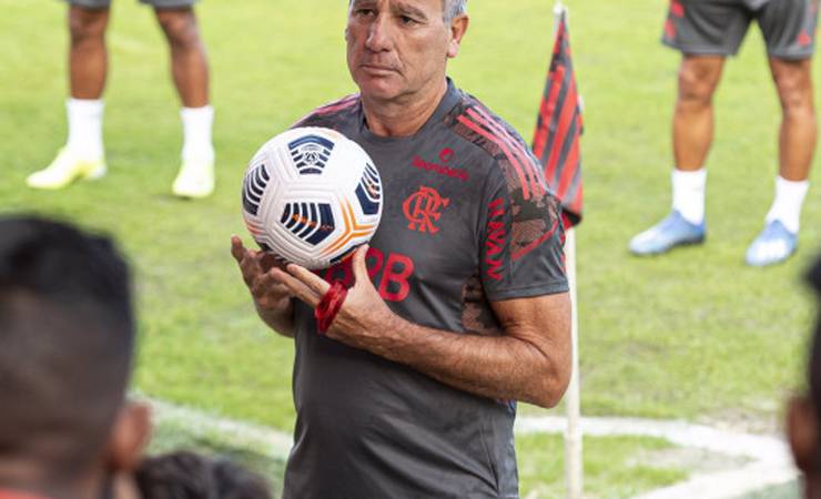 Renato Gaúcho comanda o primeiro treino como técnico do Flamengo