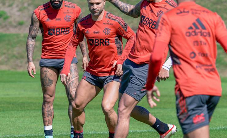 Flamengo conclui a preparação para o confronto contra o São Paulo, pelo Brasileirão