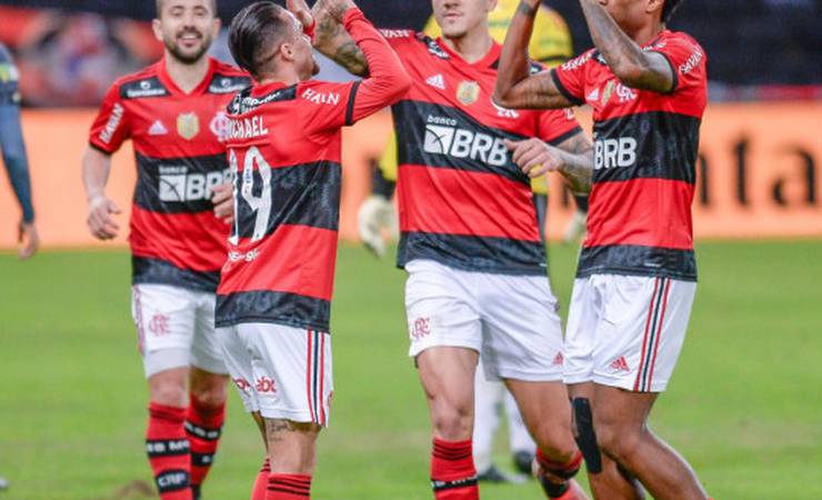 Flamengo goleia o ABC por 6 a 0 e encaminha classificação para as quartas da Copa do Brasil