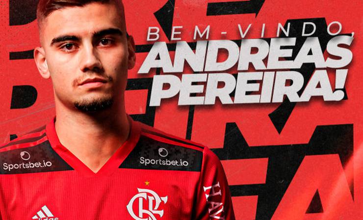 Flamengo acerta contratação de Andreas Pereira, do Manchester United