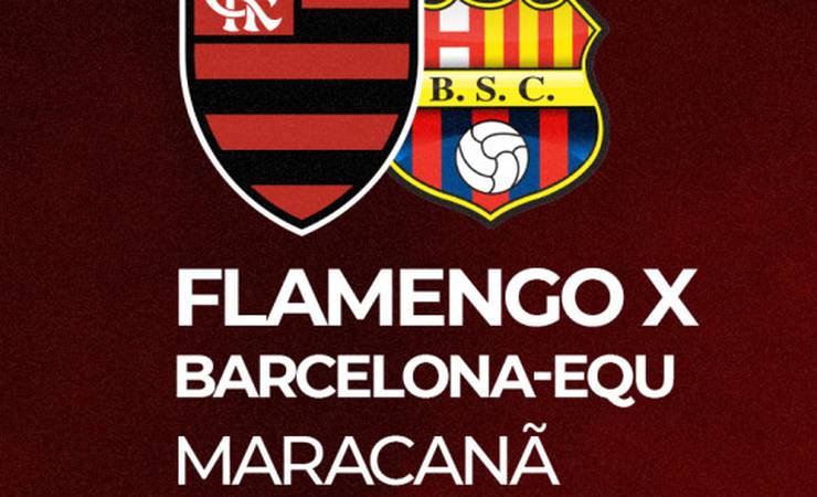 Veja a lista de laboratórios credenciados para o duelo entre Flamengo e Barcelona-EQU