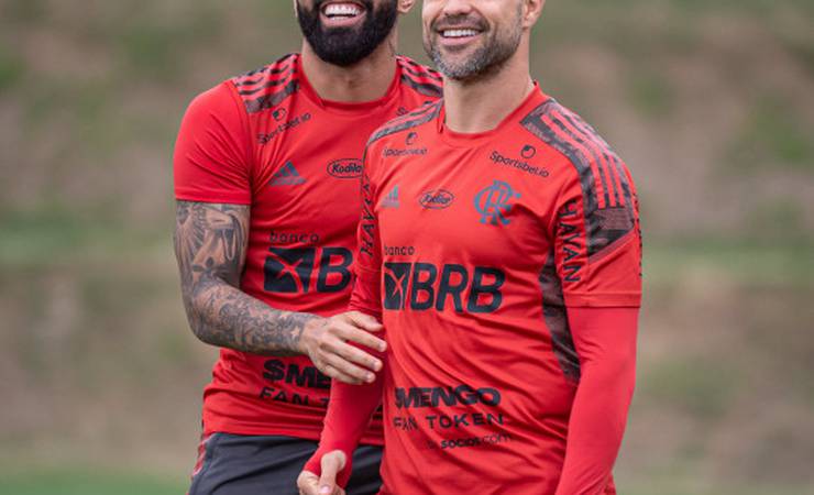 Flamengo finaliza a preparação para o jogo de volta contra o Athletico-PR, pela Copa do Brasil
