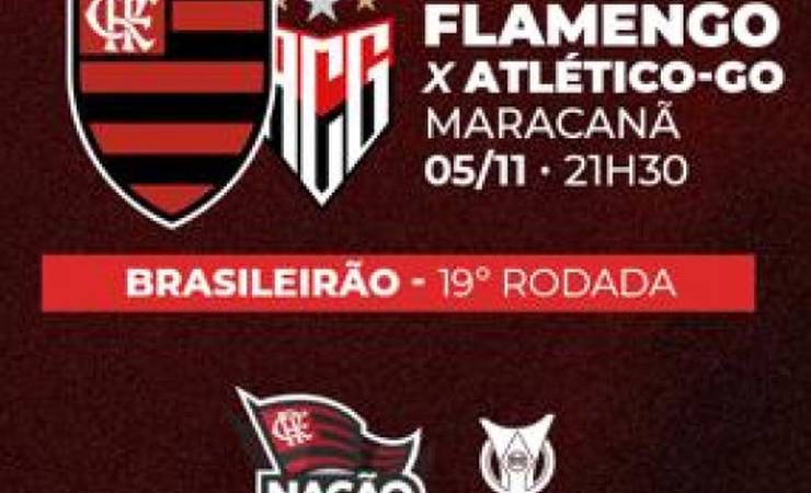 Venda de ingressos para Flamengo x Atlético-GO começa nesta segunda-feira (01), às 11h