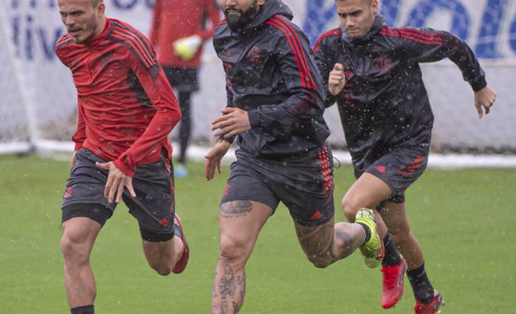Flamengo finaliza a preparação para novo confronto contra o Athletico-PR, pelo Brasileirão