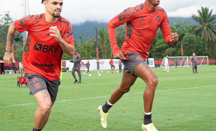 Flamengo encerra a preparação para a partida contra o Atlético-GO, pelo Brasileirão