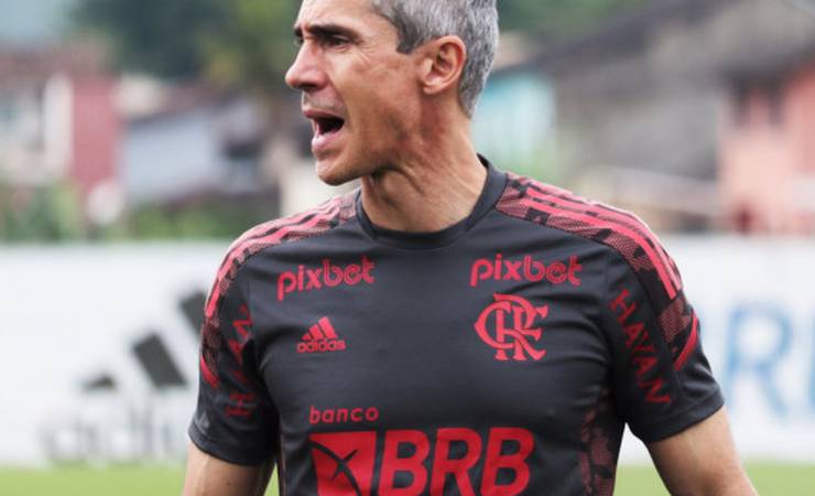 Paulo Sousa comanda seu primeiro treino no Flamengo