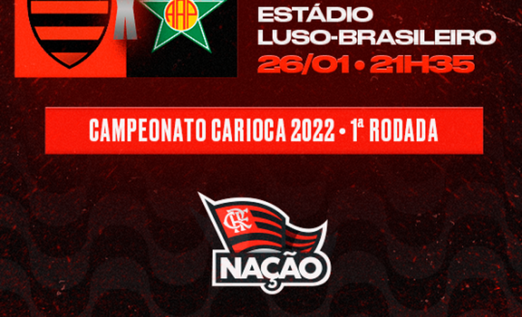 Venda de ingressos para Flamengo x Portuguesa será iniciada na próxima segunda-feira (24)
