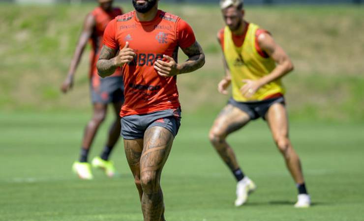 Flamengo conclui a preparação para o clássico contra o Fluminense