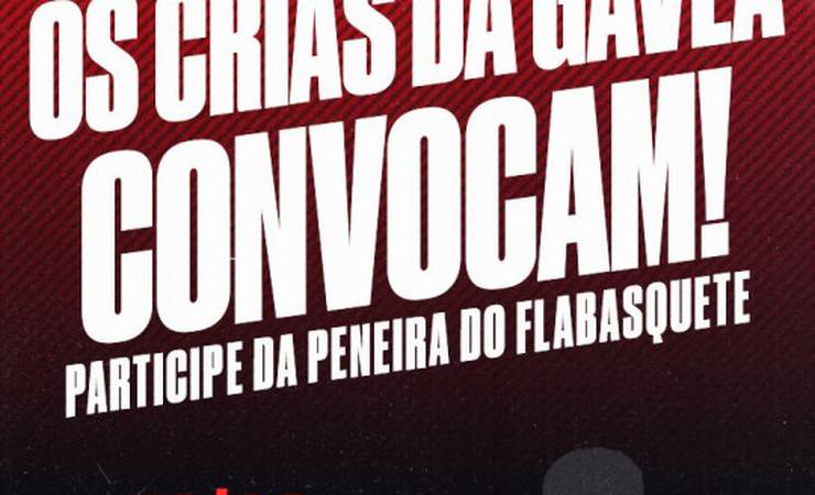 Os Crias da Gávea convocam! Participe da peneira do FlaBasquete
