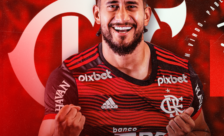 Zagueiro Pablo é o terceiro reforço do Mengão para a temporada 2022