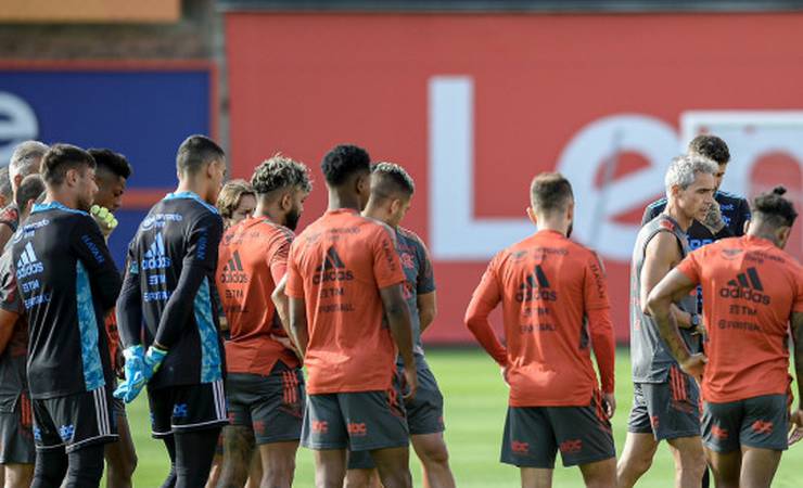 Em Lima, Flamengo encerra preparação para a estreia na Libertadores 2022