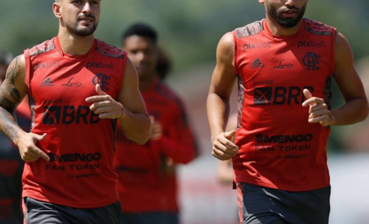 Flamengo realiza último treino antes da estreia no Brasileirão contra o Atlético-GO