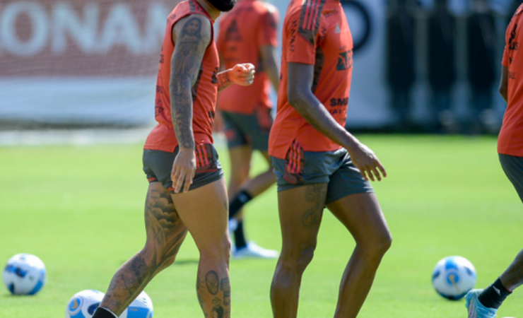 Flamengo finaliza preparação para o duelo contra o Talleres, pela Libertadores
