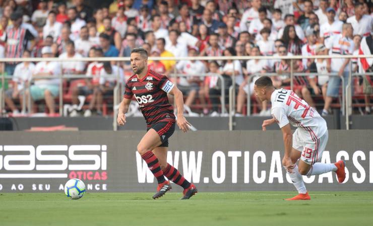 Flamengo empata com o São Paulo no Morumbi