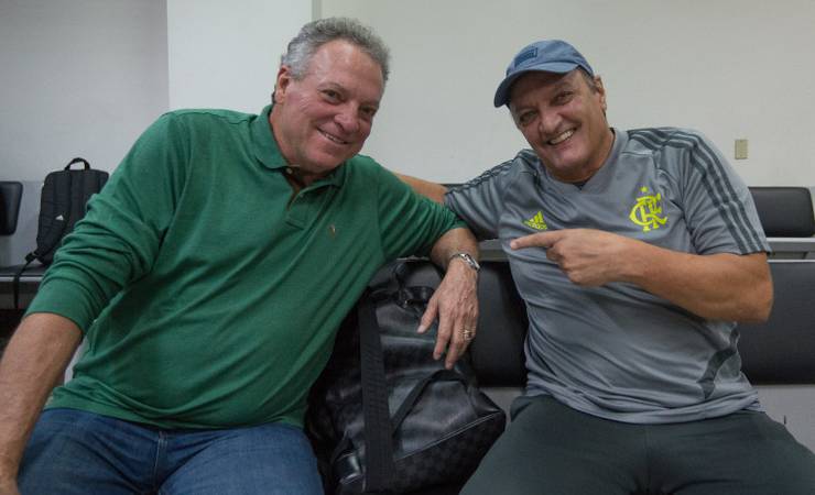 Presença especial na delegação, Leandro confia na classificação do Flamengo na Libertadores