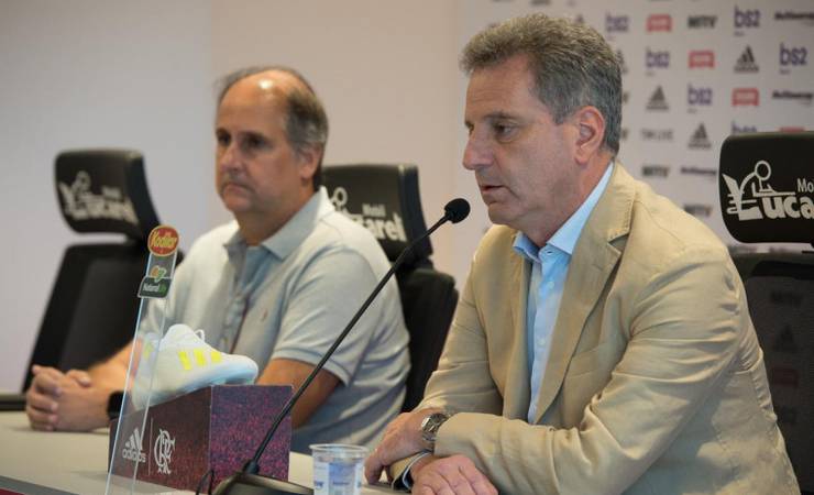 Presidente Rodolfo Landim fala sobre a saída de Abel Braga do Flamengo
