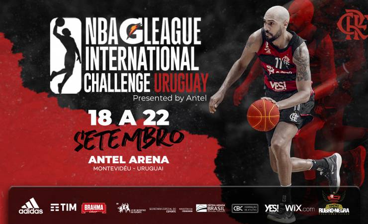 NBA G League Challenge presented by Antel será primeiro desafio da próxima temporada do FlaBasquete
