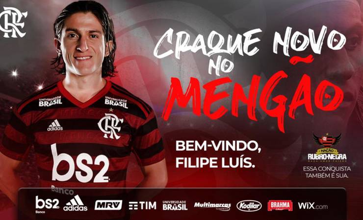 Filipe Luís é o novo jogador do Flamengo
