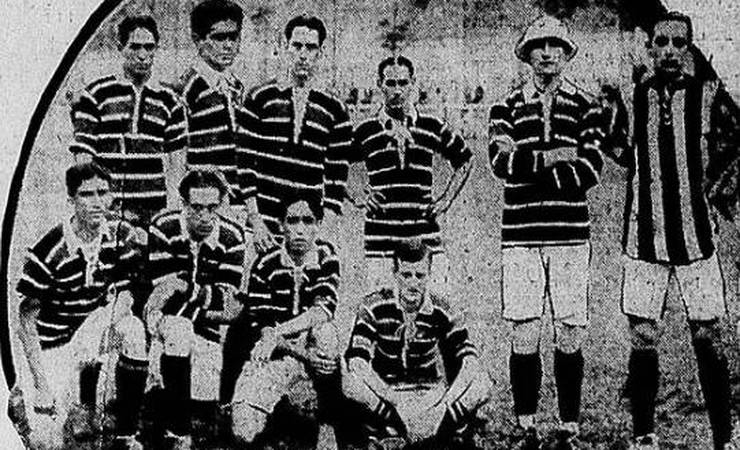 Flamengo celebra 110 anos do título invicto do Campeonato Carioca de 1915