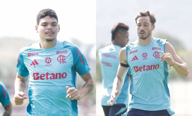 Ayrton Lucas e Viña disputam vaga de Alex Sandro na lateral do Flamengo contra o Grêmio