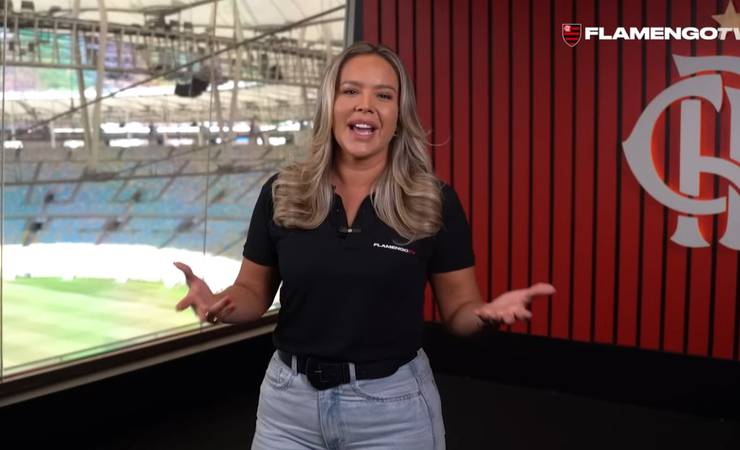 Dani Boaventura revela apelido e explica ausência nas transmissões da Flamengo TV