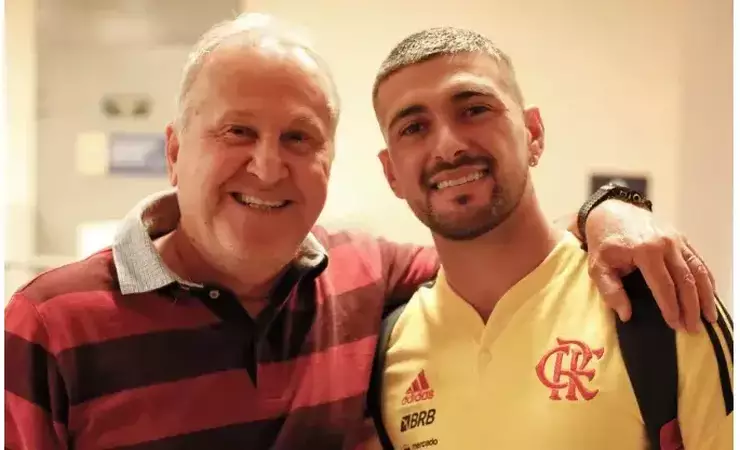 Zico elogia Arrascaeta após 21 participações diretas em gols pelo Flamengo