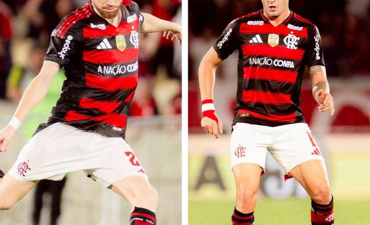 Jorginho e Saúl se destacam na goleada do Flamengo sobre o Vitória por 8 a 0