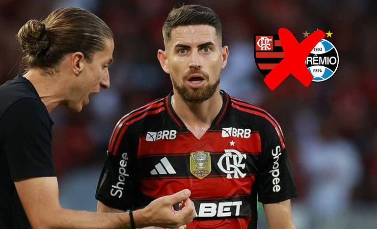 Flamengo avalia condição de Jorginho antes do duelo contra o Grêmio no Brasileirão