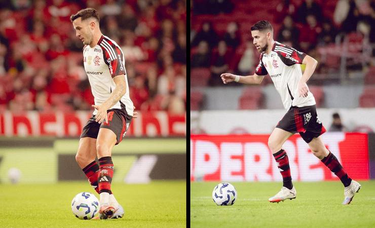 Flamengo testa nova dupla de volantes com Jorginho e Saúl em jogo decisivo contra o Internacional