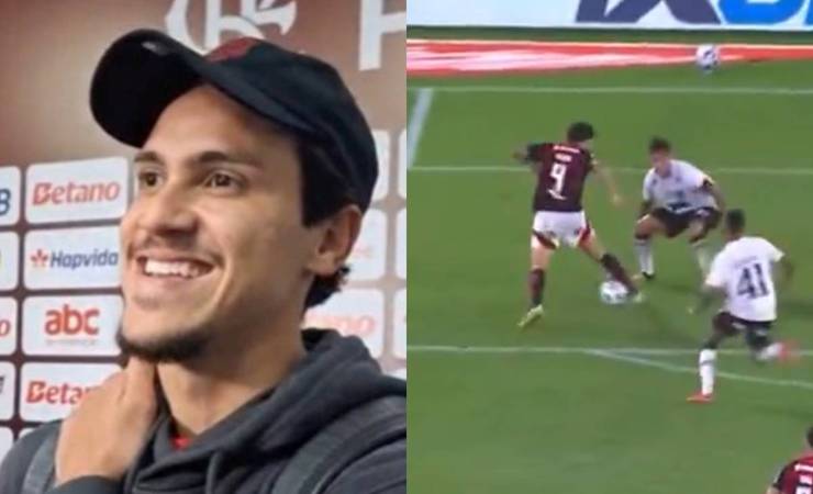 Pedro marca três gols e destaca humildade após goleada do Flamengo sobre o Vitória por 8 a 0