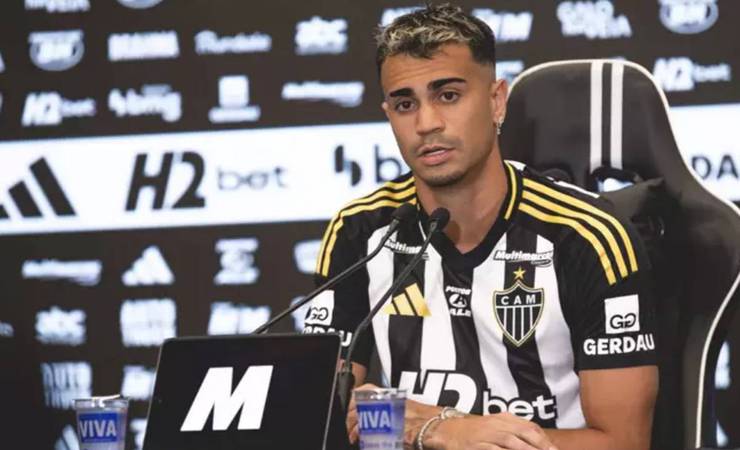 Reinier é apresentado como novo reforço do Atlético-MG após classificação na Copa do Brasil