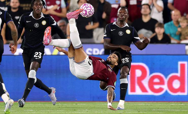 Lucas Paquetá brilha com golaço, mas West Ham sofre goleada de 5 a 1 para o Chelsea