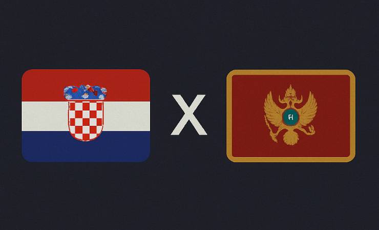 Croácia busca manter 100% de aproveitamento contra Montenegro nas Eliminatórias da Copa