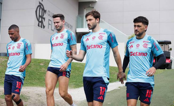Flamengo se prepara com elenco quase completo para duelo contra Juventude no Brasileirão