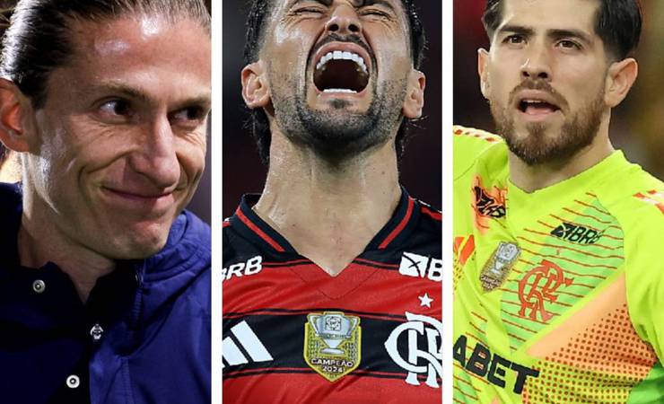 Flamengo prioriza renovações de Filipe Luís, Arrascaeta e Rossi em meio a busca pelo título