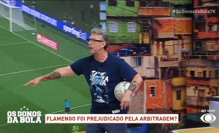 Neto critica erros de arbitragem em jogo do Flamengo na Libertadores