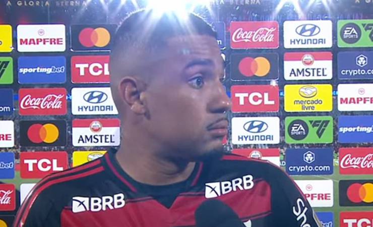 Samuel Lino critica arbitragem após vitória do Flamengo sobre o Estudiantes na Libertadores